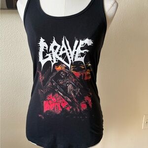 Grave Band Tee Tank Top